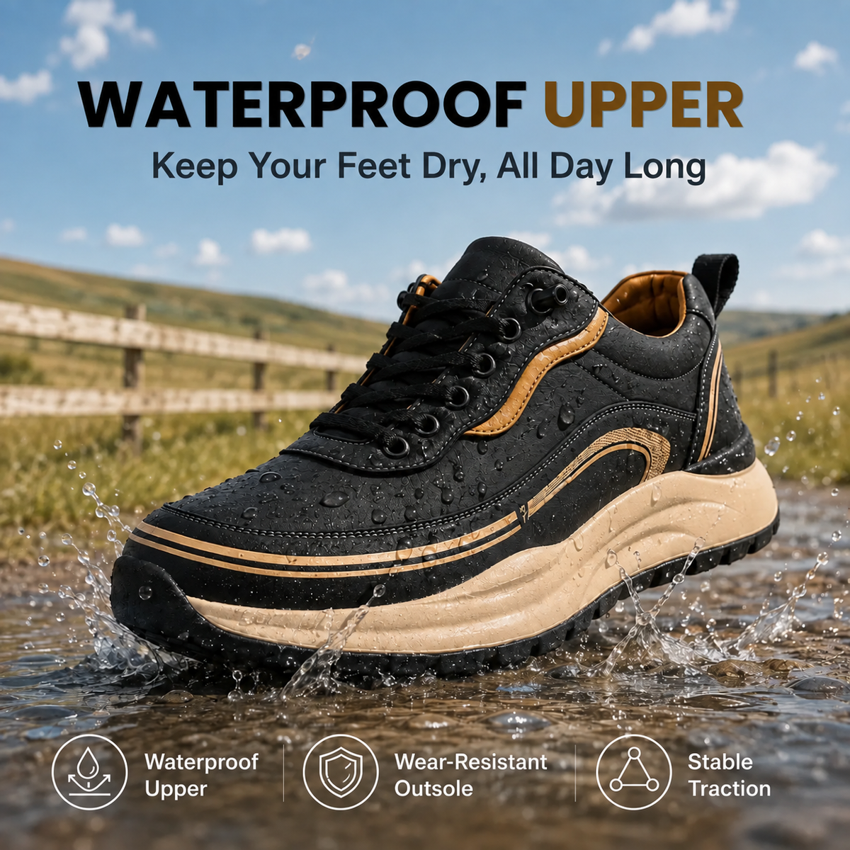 Unisex's Orthopedic Comfort Shoes for All-Day Walking, Knee & Back Pain Relief