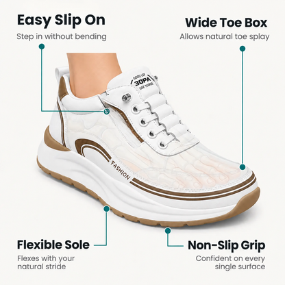 Unisex's Orthopedic Comfort Shoes for All-Day Walking, Knee & Back Pain Relief