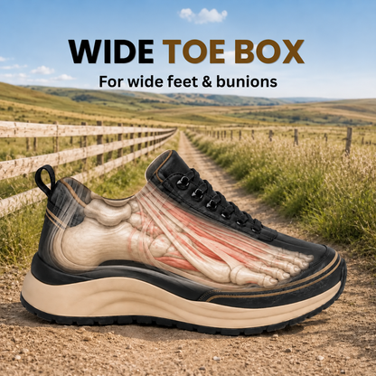 Unisex's Orthopedic Comfort Shoes for All-Day Walking, Knee & Back Pain Relief