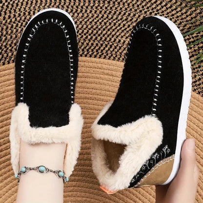 Ultra-Comfort Fleece Slip-On Boots